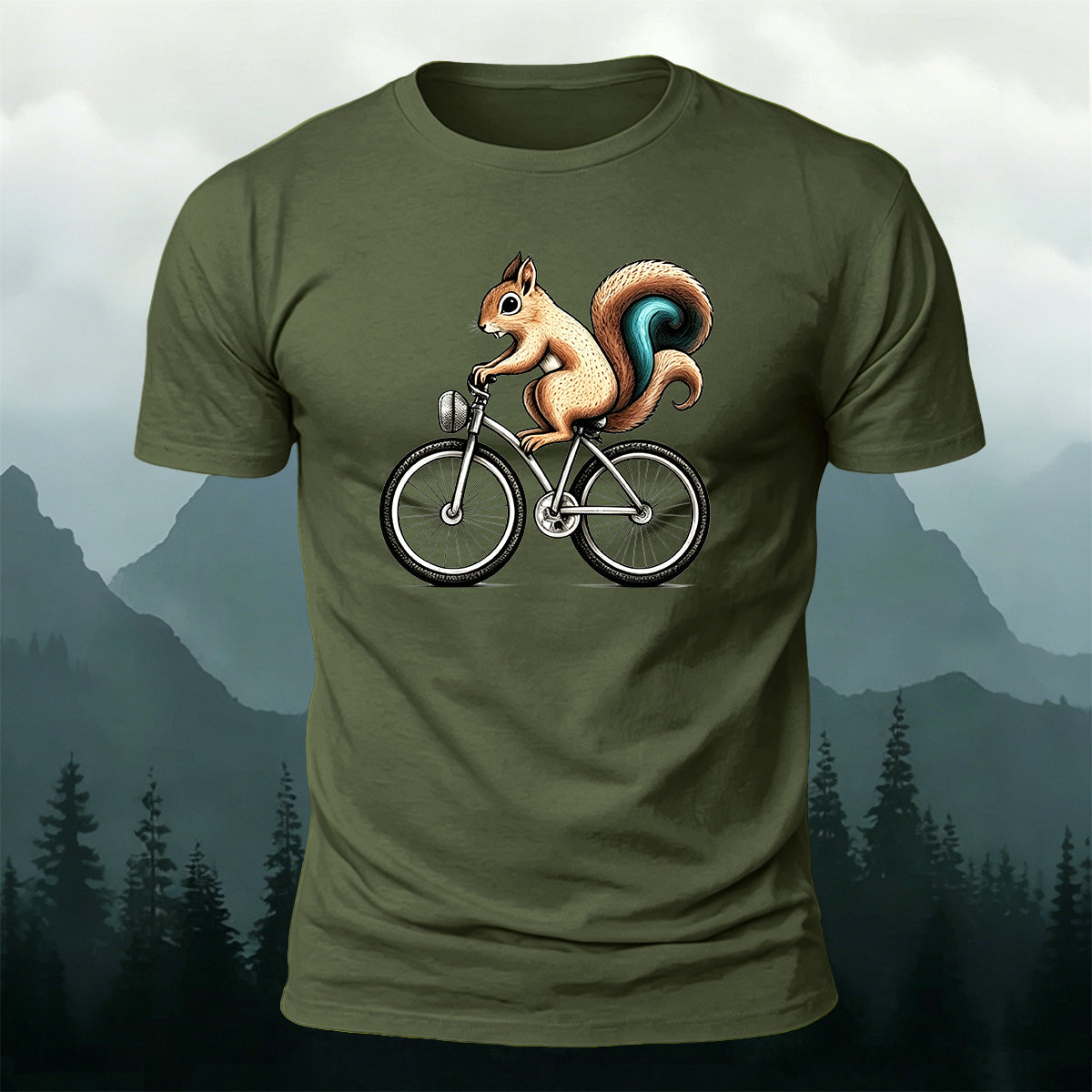 Musical Instruments and Hearts Fun Print Cotton T-Shirt AMG