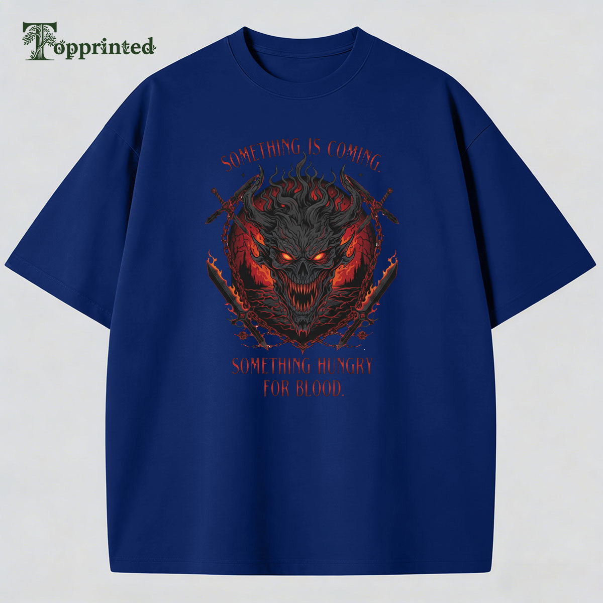 Something Hungry For Blood 100% Cotton T-Shirt