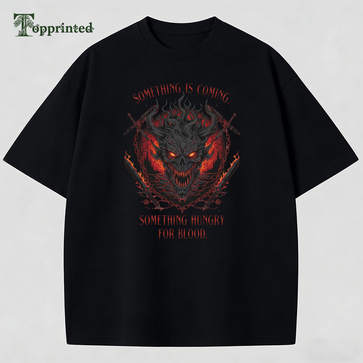 Something Hungry For Blood 100% Cotton T-Shirt