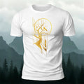 Tech Tree Artistic Pattern Soft Breathable T-Shirt