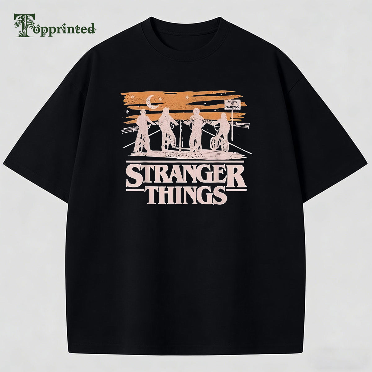 Stranger Things  Casual Cotton T-shirt