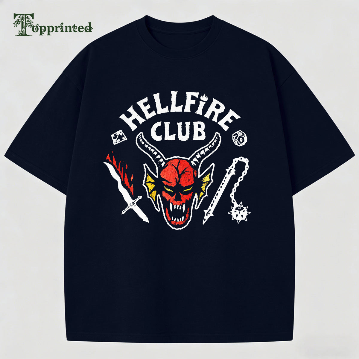 Hell Fire Club Devil Casual Cotton T-shirt
