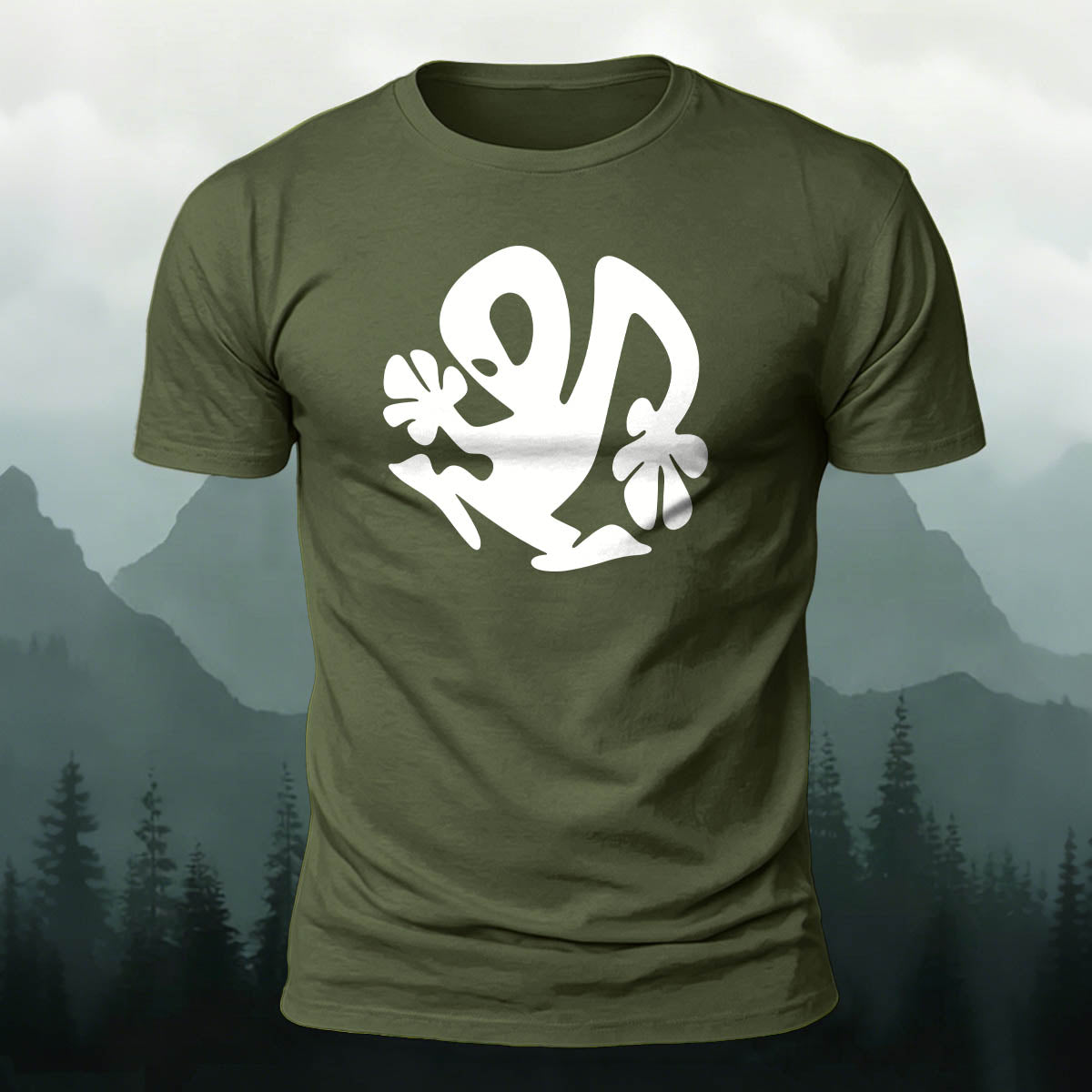 Quirky Alien Casual Comfortable Breathable Tee