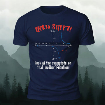 Soft Cotton Look at the Asymptote Print Casual T‑Shirt