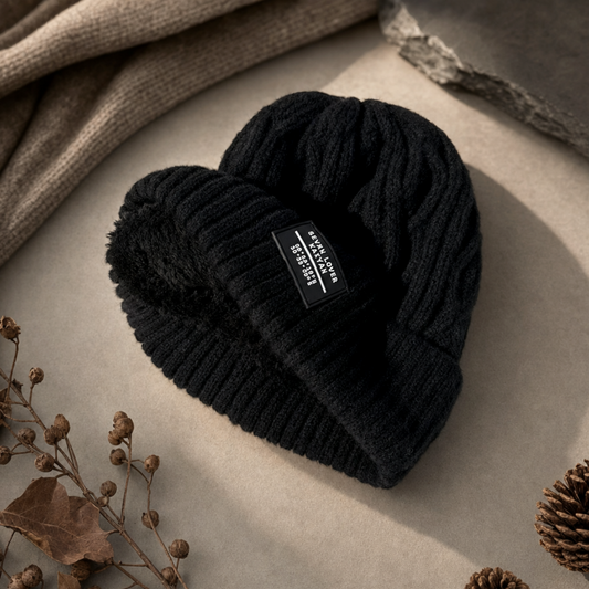 Cable Knit Casual Warm Beanie