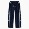 Buttoned Trendy Trend Retro Casual Jogger Pants