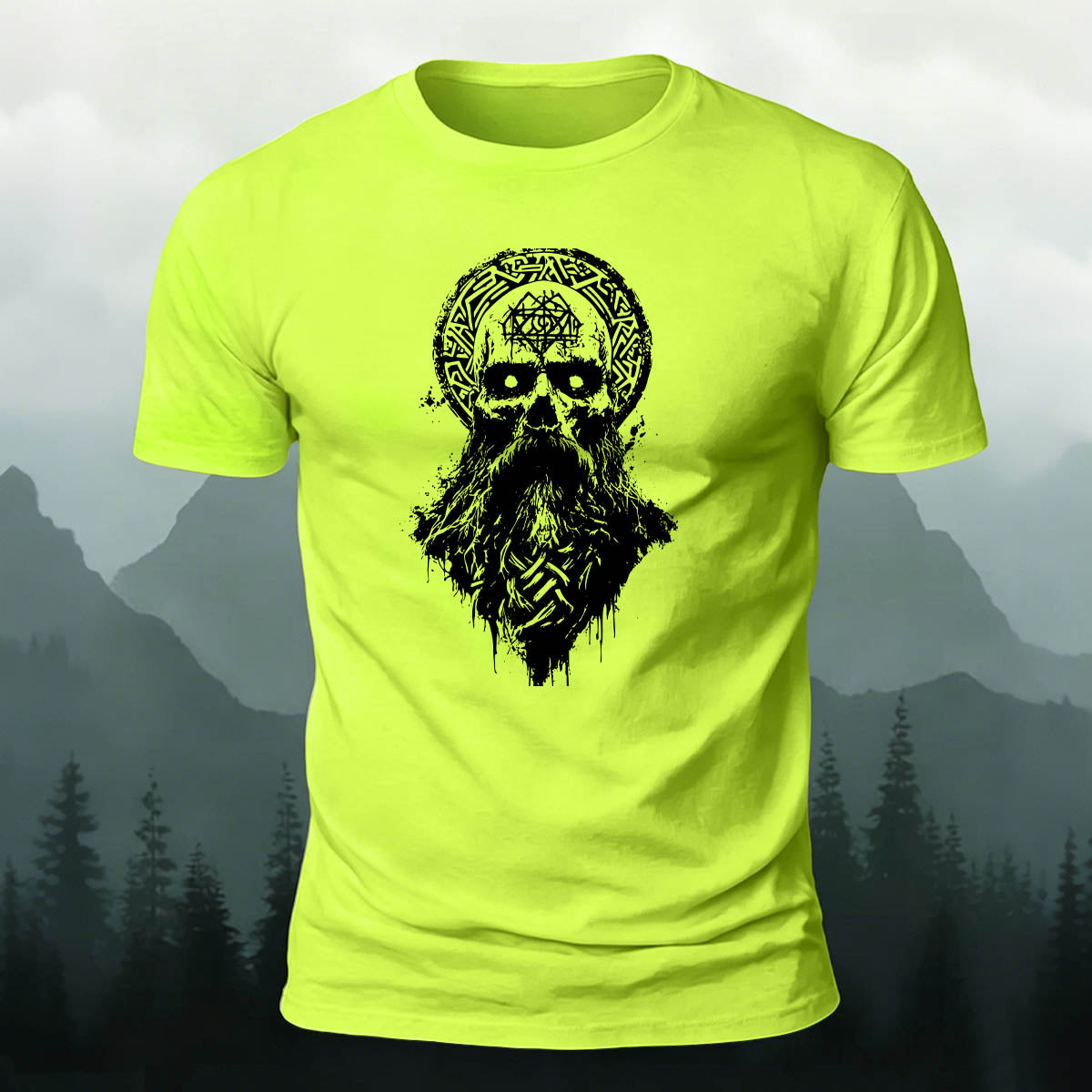 Vintage Tribal Totem Casual Cotton T-Shirt