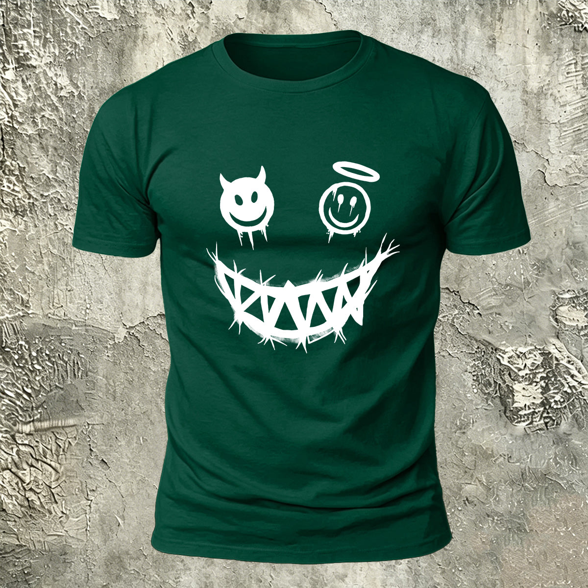 Quirky Expression Street Fashion Casual Breathable Tee