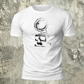 Vintage Music Print Casual Premium Cotton T-Shirt