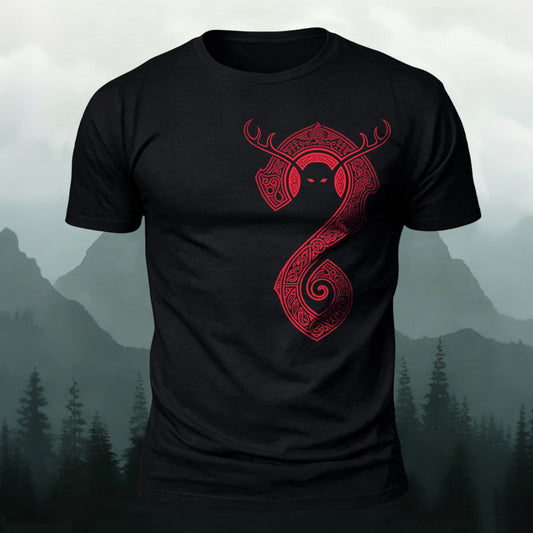Combed Cotton Guardian of the Forest Casual T-Shirt