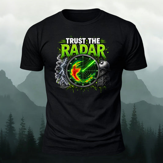 Combed Cotton Trust The Radar Casual T-Shirt