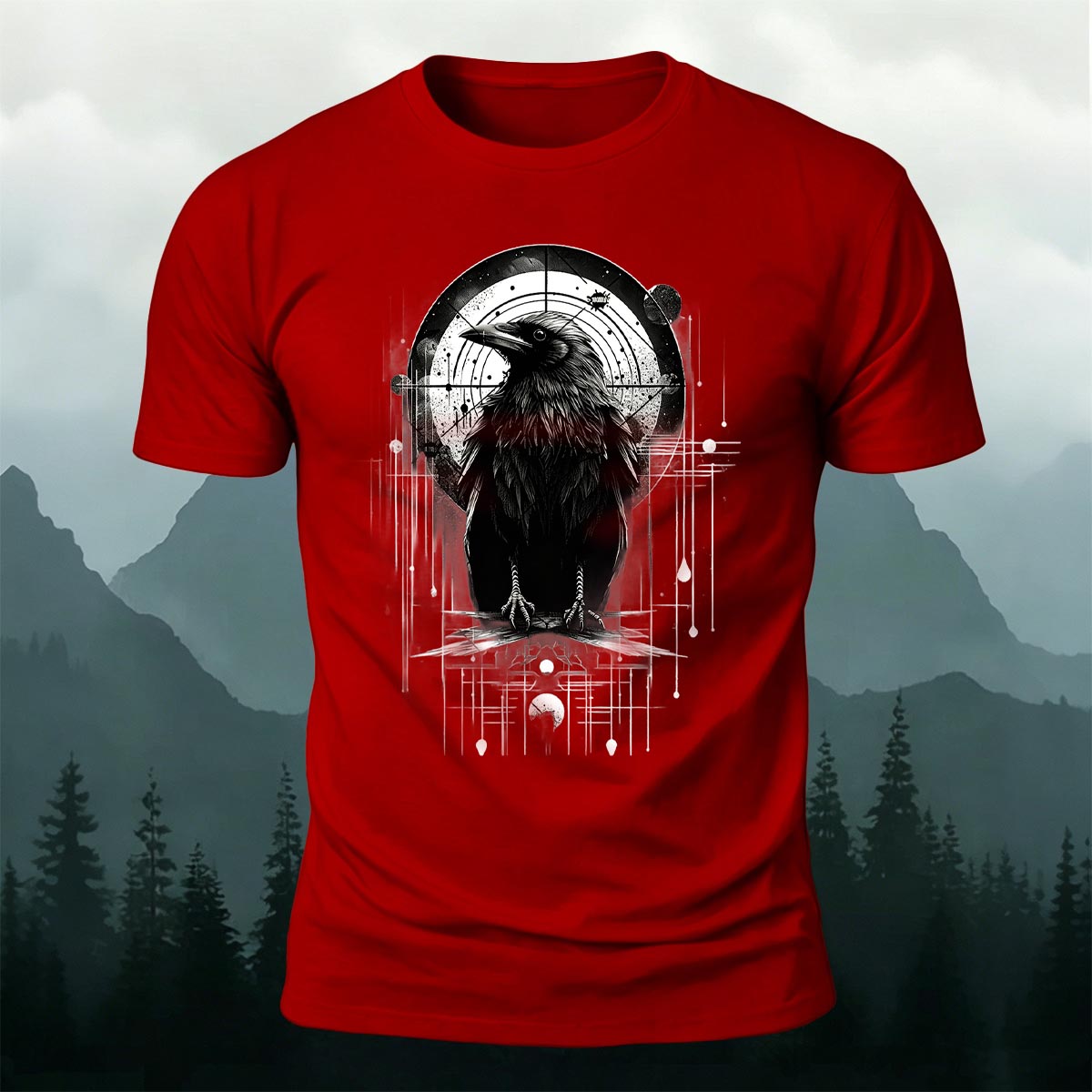 Fashionable Penguin Printed Casual Cotton T-Shirt