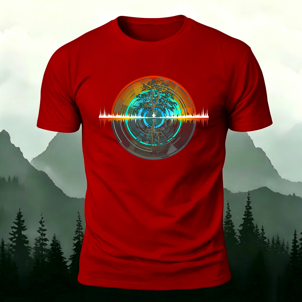 Video Tape Print Premium Cotton Casual Tee