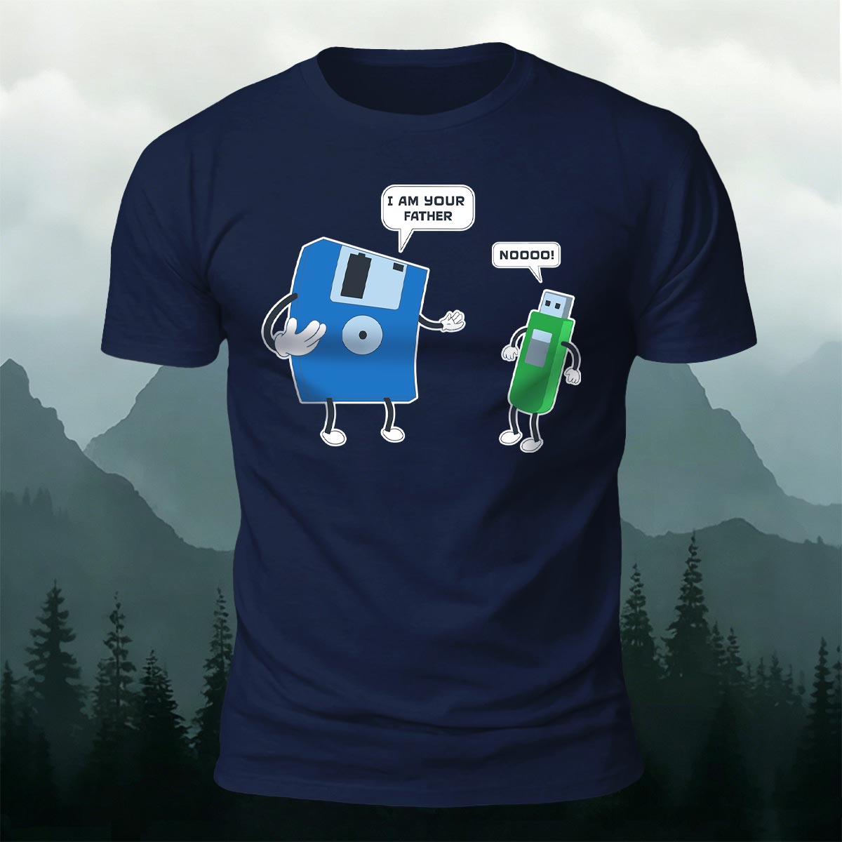 Minimalist Fun Print 100% Cotton Casual T-Shirt