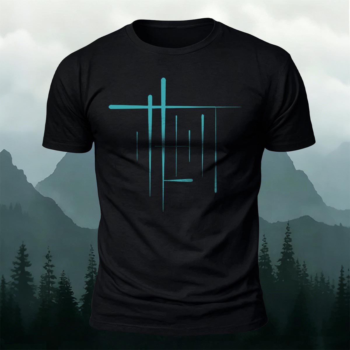 Simple Graphic Classic Premium Cotton Casual T-Shirt
