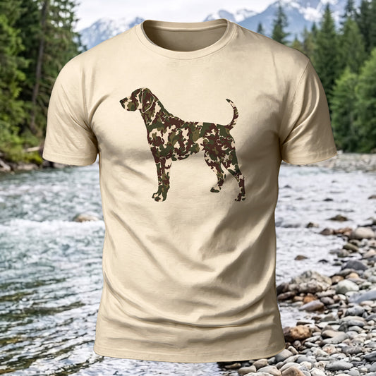 Premium Cotton Camo Doggy Printed T-Shirt