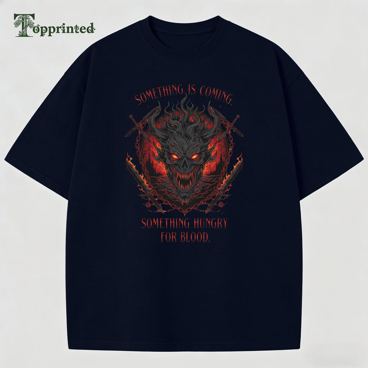 Something Hungry For Blood 100% Cotton T-Shirt