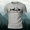 Minimalist Fish Outdoor Casual Breathable Tee
