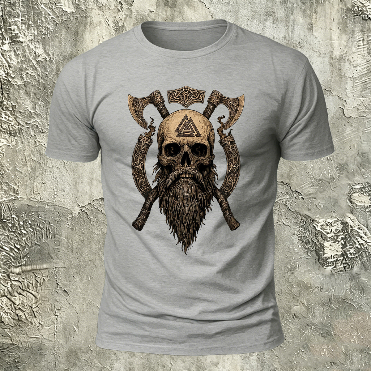 Retro Mysterious Skull Trend 100% Cotton T-Shirt