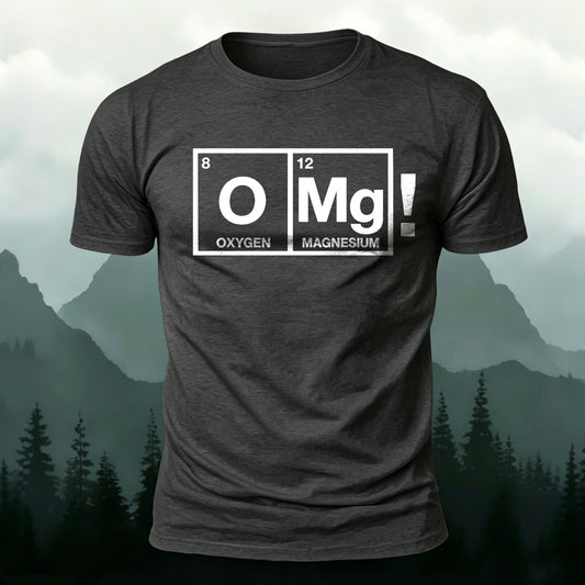 Premium Cotton Chemical Elements Printed Casual T-Shirt