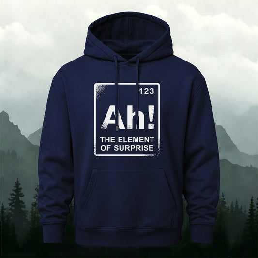 Cotton Blend Funny Chemistry Nerd Graphic Hoodie