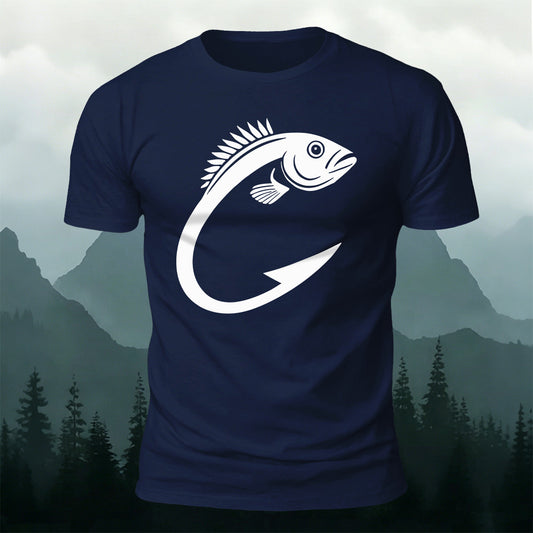 Premium Cotton Minimalist Pumpkinseed Sunfish Tee