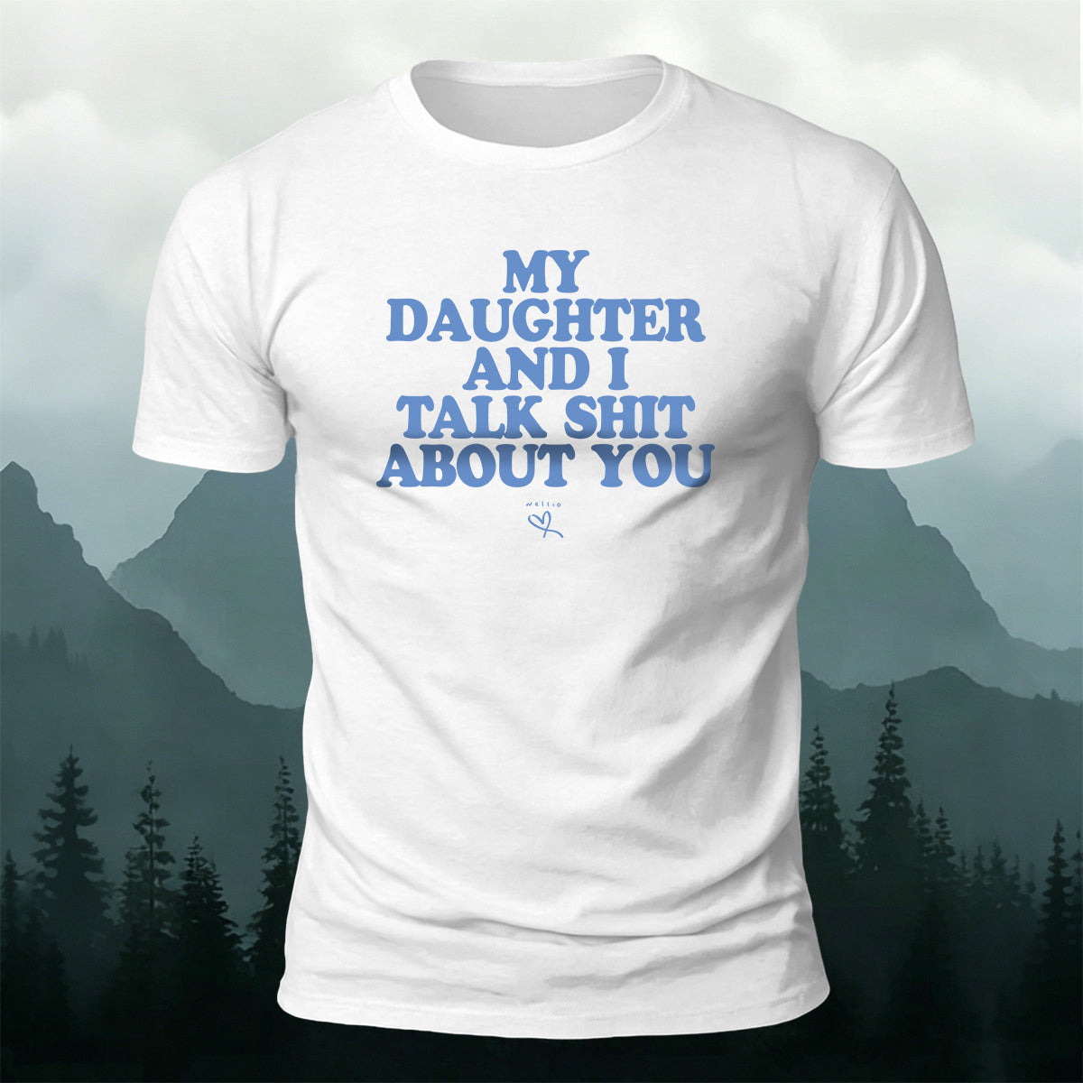 100% Cotton Humorous Quote Printed Street Casual Tee