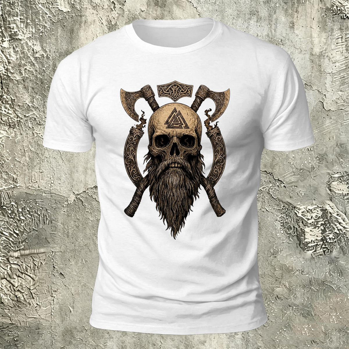 Retro Mysterious Skull Trend 100% Cotton T-Shirt