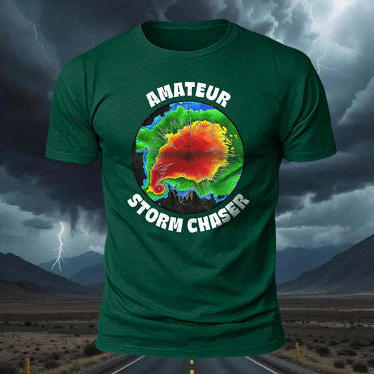 Amateur Storm Chaser Short Sleeve Graphic Tee
