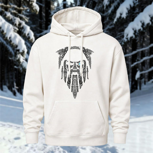 Odin Totem Printed Hoodie Sweatshirt