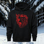 Viking Roaring Bear Totem Printed Hoodie Sweatshirt