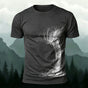 Premium Cotton Particle Tornado Dot Art Printed T-Shirt