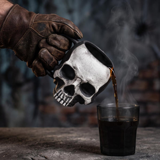 Resin 3D Skull Halloween Mug