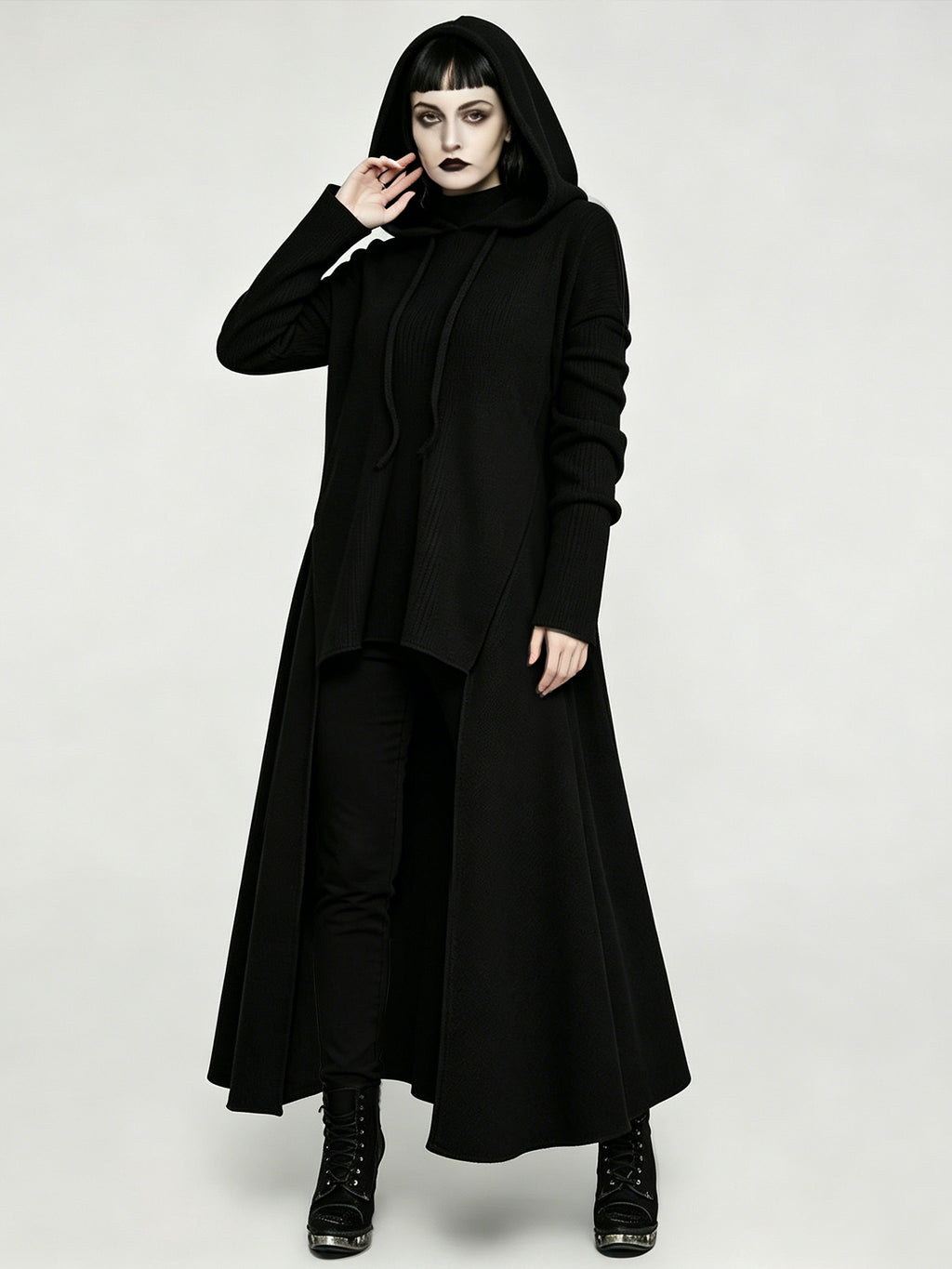 Hooded Casual Loose-fit Stretchy Fashion Jacket