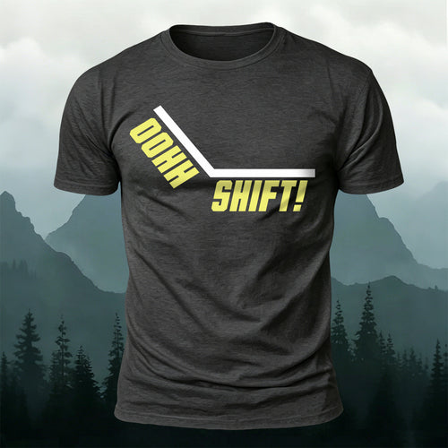 100% Cotton Cycling Obstacle Slang Casual T-Shirt
