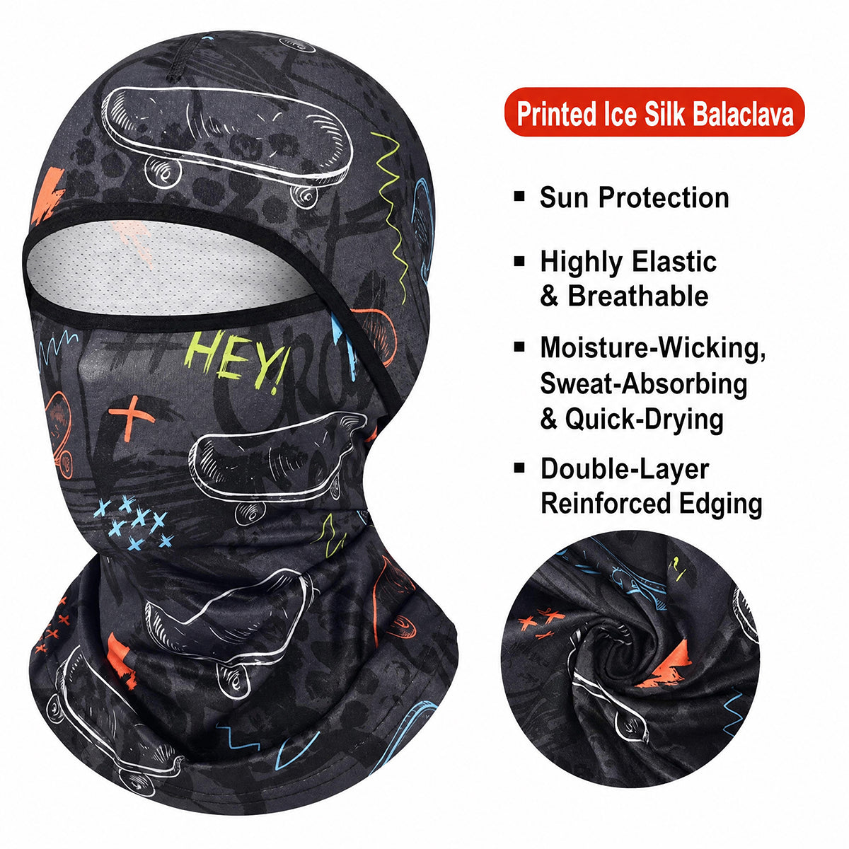 Sun-Protective Cycling Ice-Silk Summer Outdoor Face Mask