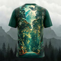 Nature Forest Print Casual Fashion T-Shirt