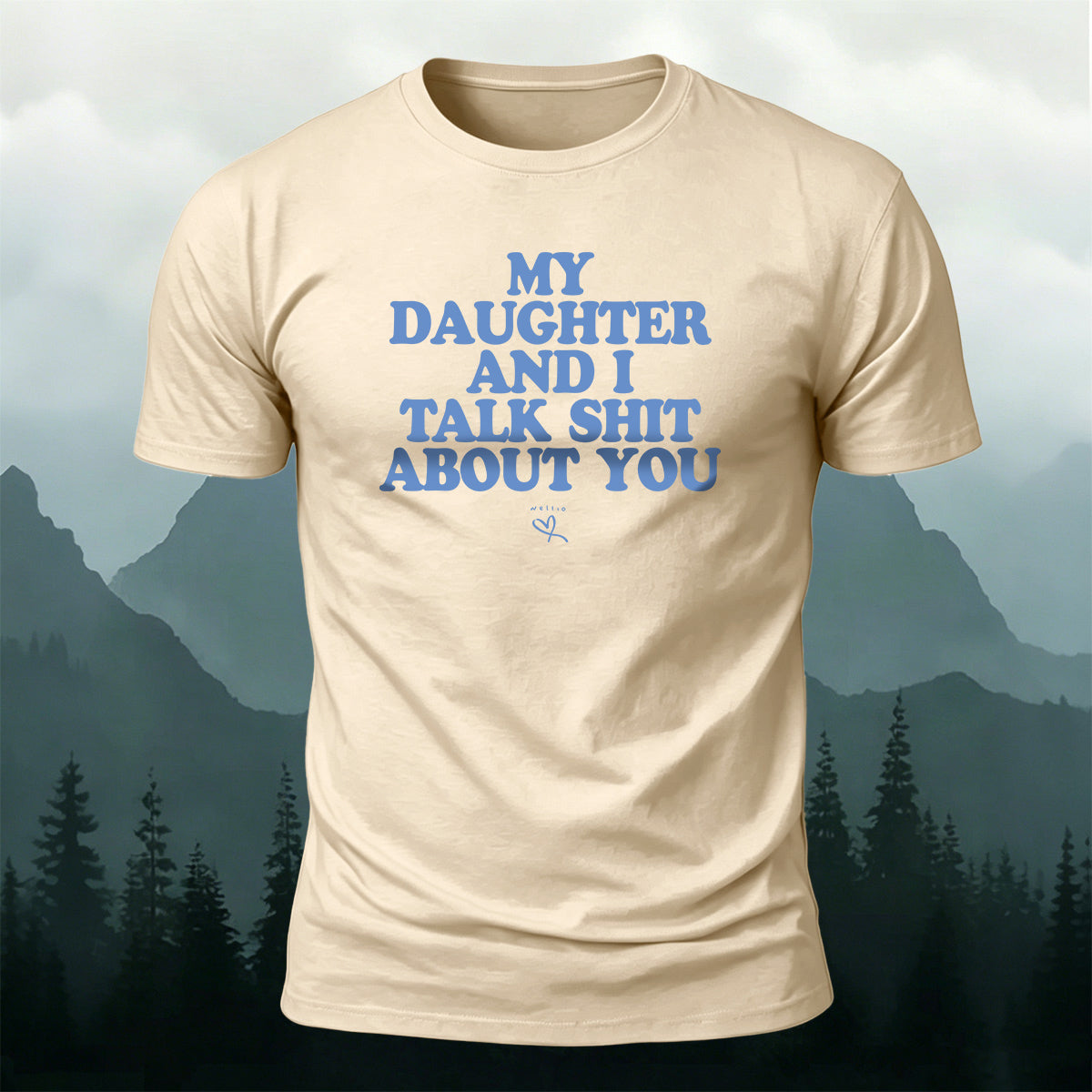 100% Cotton Humorous Quote Printed Street Casual Tee