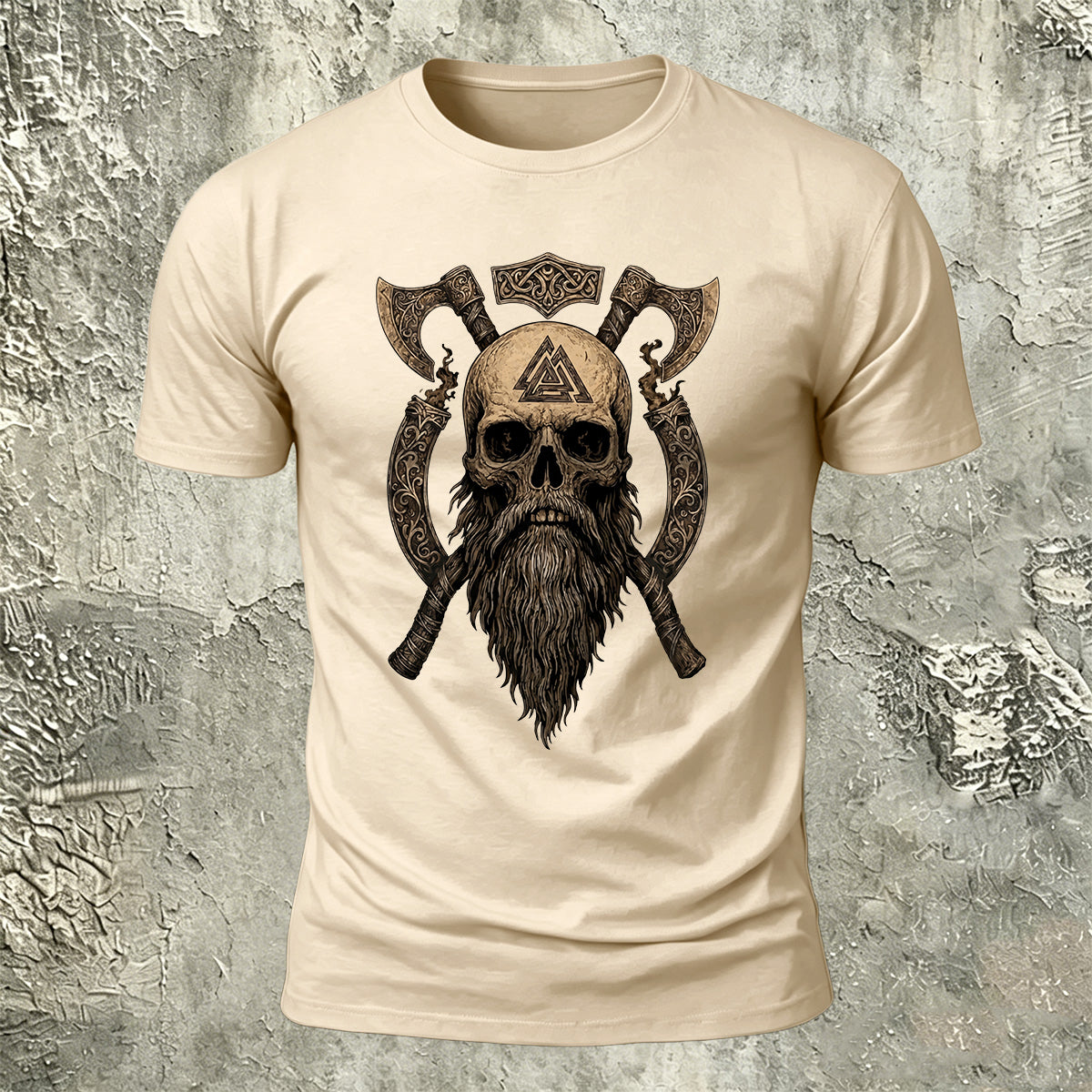 Retro Mysterious Skull Trend 100% Cotton T-Shirt
