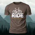 Outdoor Cycling Letter Print  Casual Cotton T-Shirt