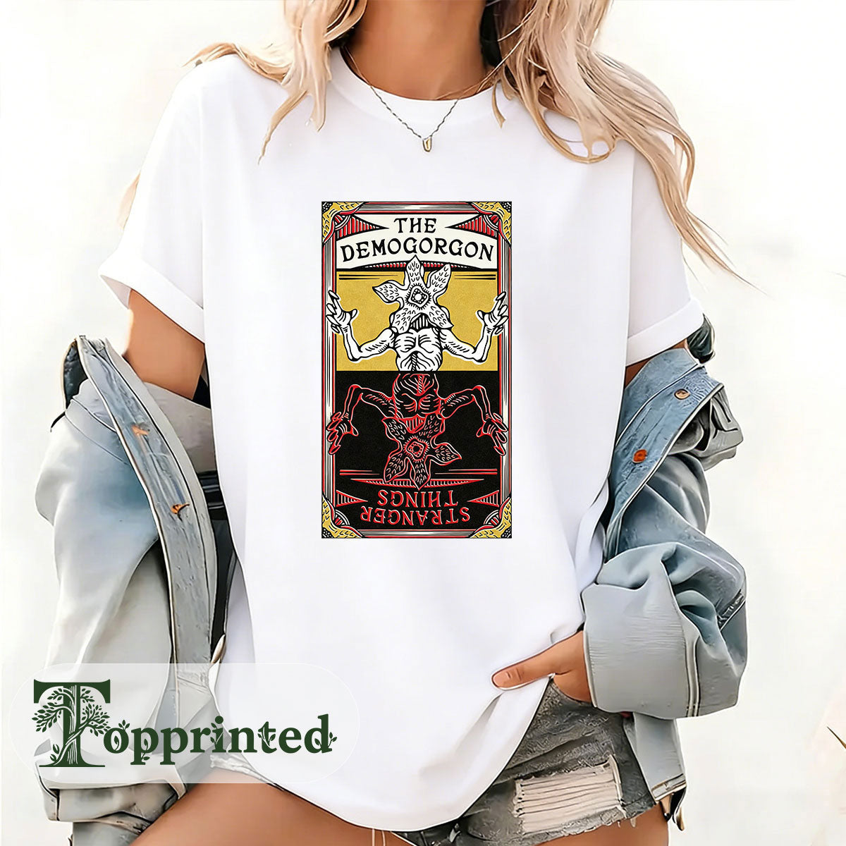 The Demogorgon Casual Daily Cotton T-shirt