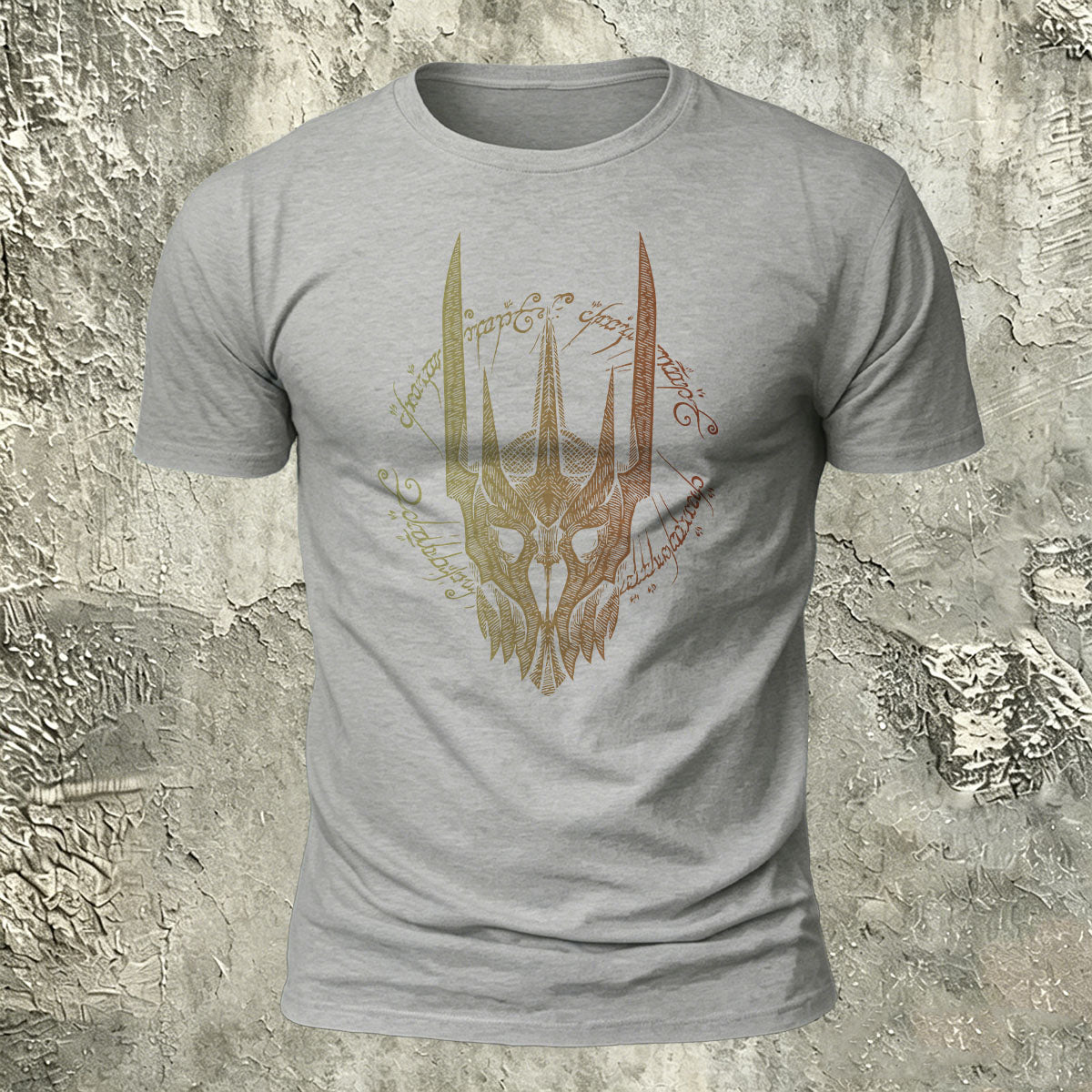 Vintage Skull Print Cotton Versatile T-Shirt