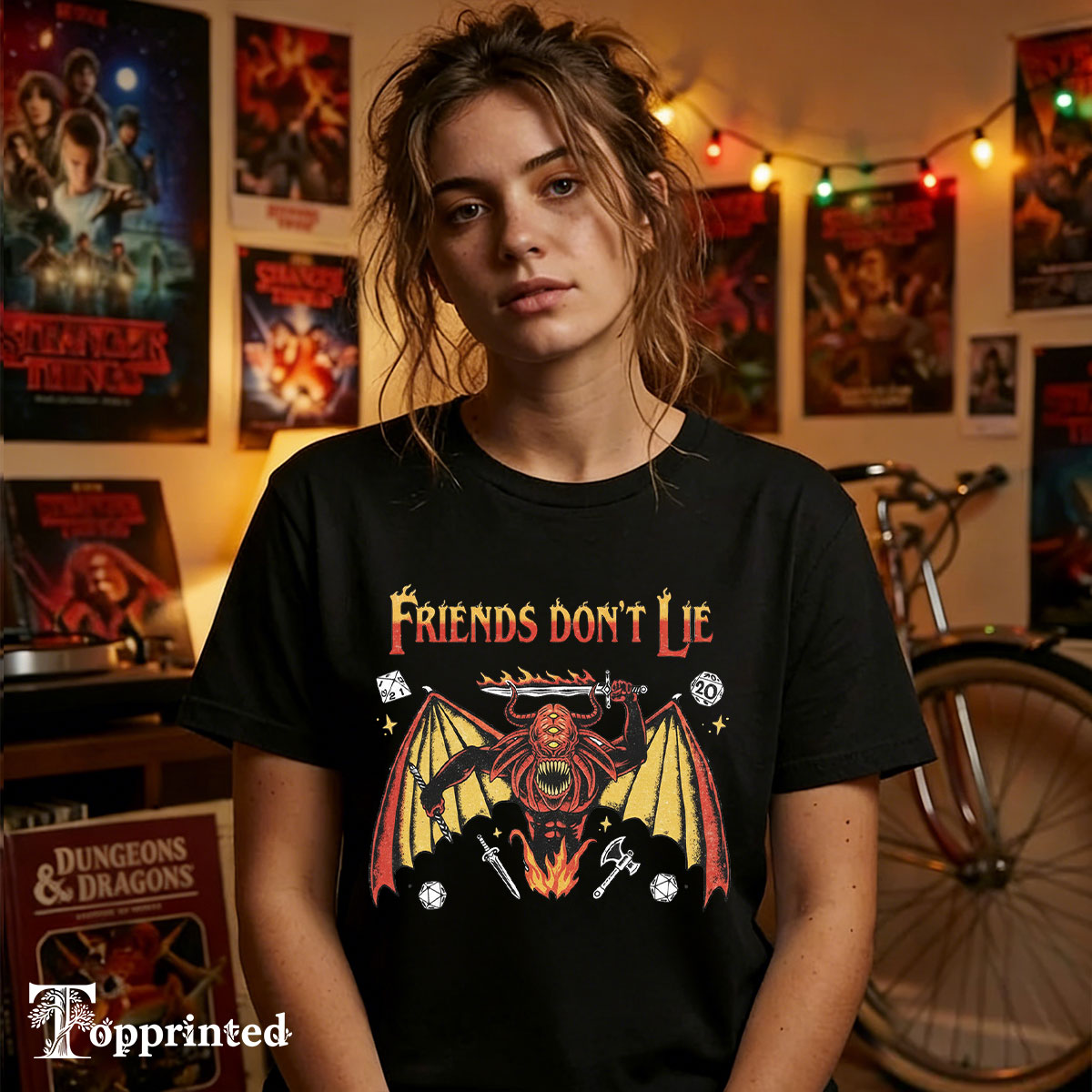 Friends Don't Lie Casual Cool T-shirt