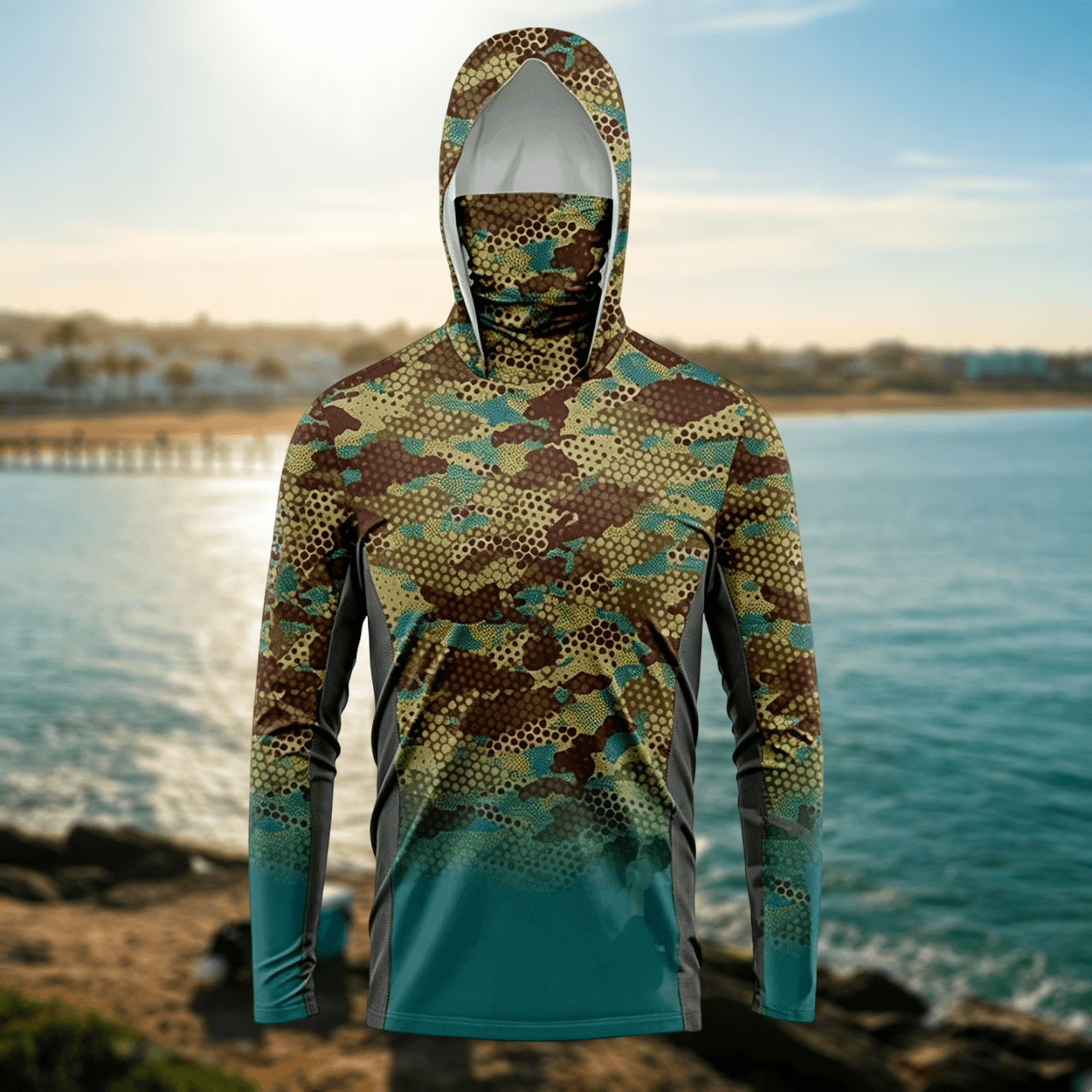 UV-Protective Quick-Dry Long-Sleeve Outdoor Fishing Shirt