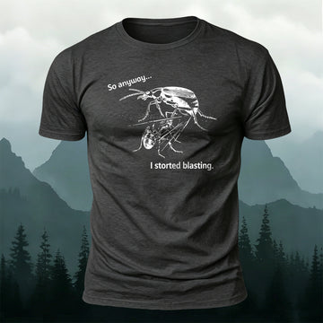 100% Cotton Fun Bombardier Beetle Casual Tee