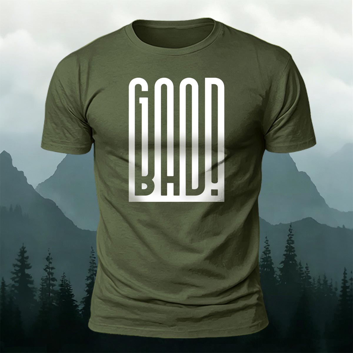 Retro Bad Graphic Streetwear Breathable T-Shirt