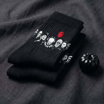 Cotton Horror Villains Mid Socks