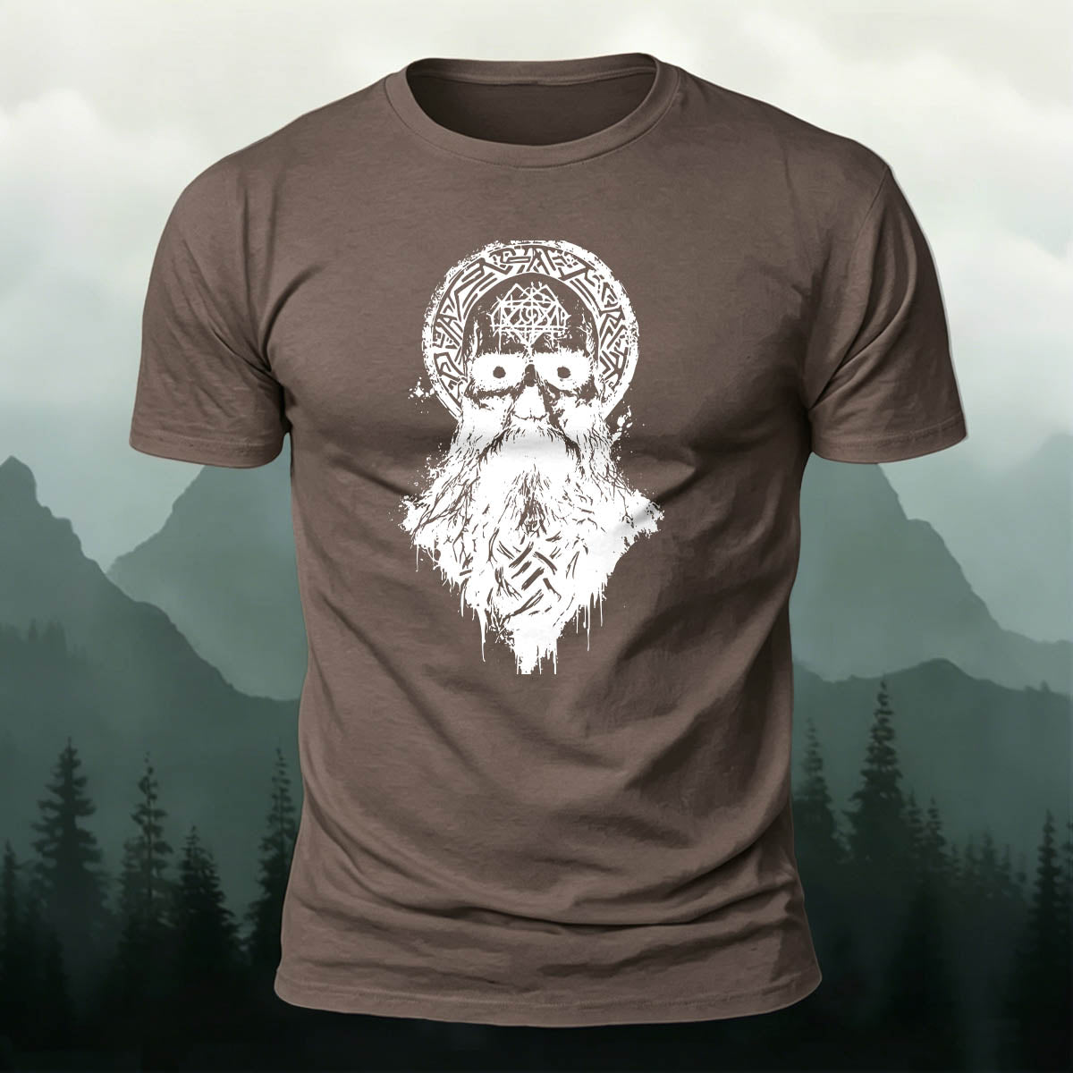 Vintage Tribal Totem Casual Cotton T-Shirt