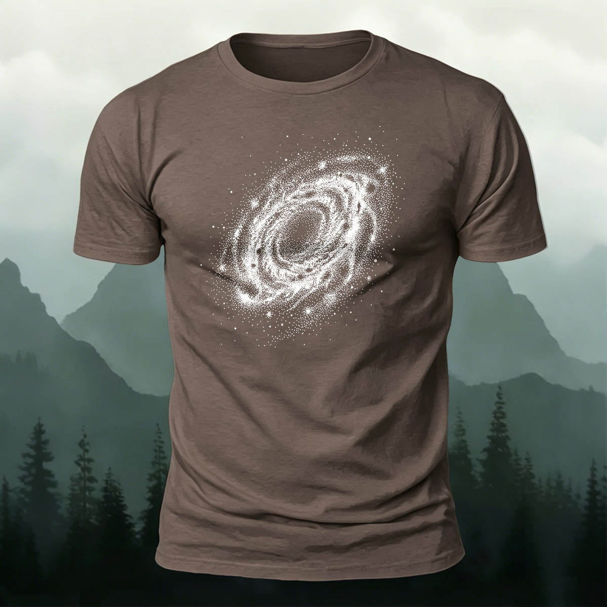 DTG Starry Sky Graphic Minimalist Soft Comfortable Tee