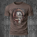 Skull Mechanical Dark Casual Comfortable Tee CO